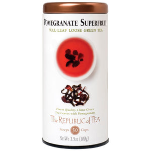 The Republic of Tea - Superfruit™ Pomegranate Green Full-Leaf (Single)