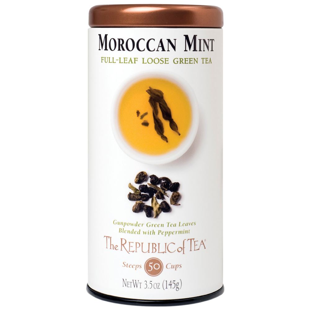 The Republic of Tea - Moroccan Mint Green Full-Leaf (Case)