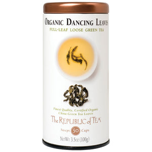The Republic of Tea - Organic Dancing Leaves Green Full-Leaf (Single)