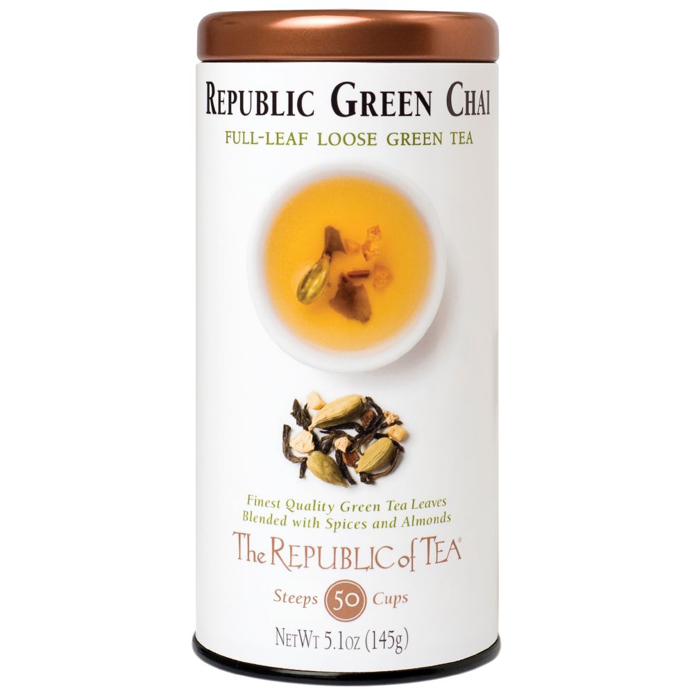 The Republic of Tea - Republic Chai® Green Full-Leaf (Case)