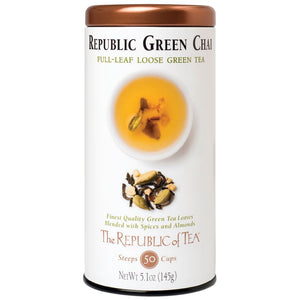 The Republic of Tea - Republic Chai® Green Full-Leaf (Case)