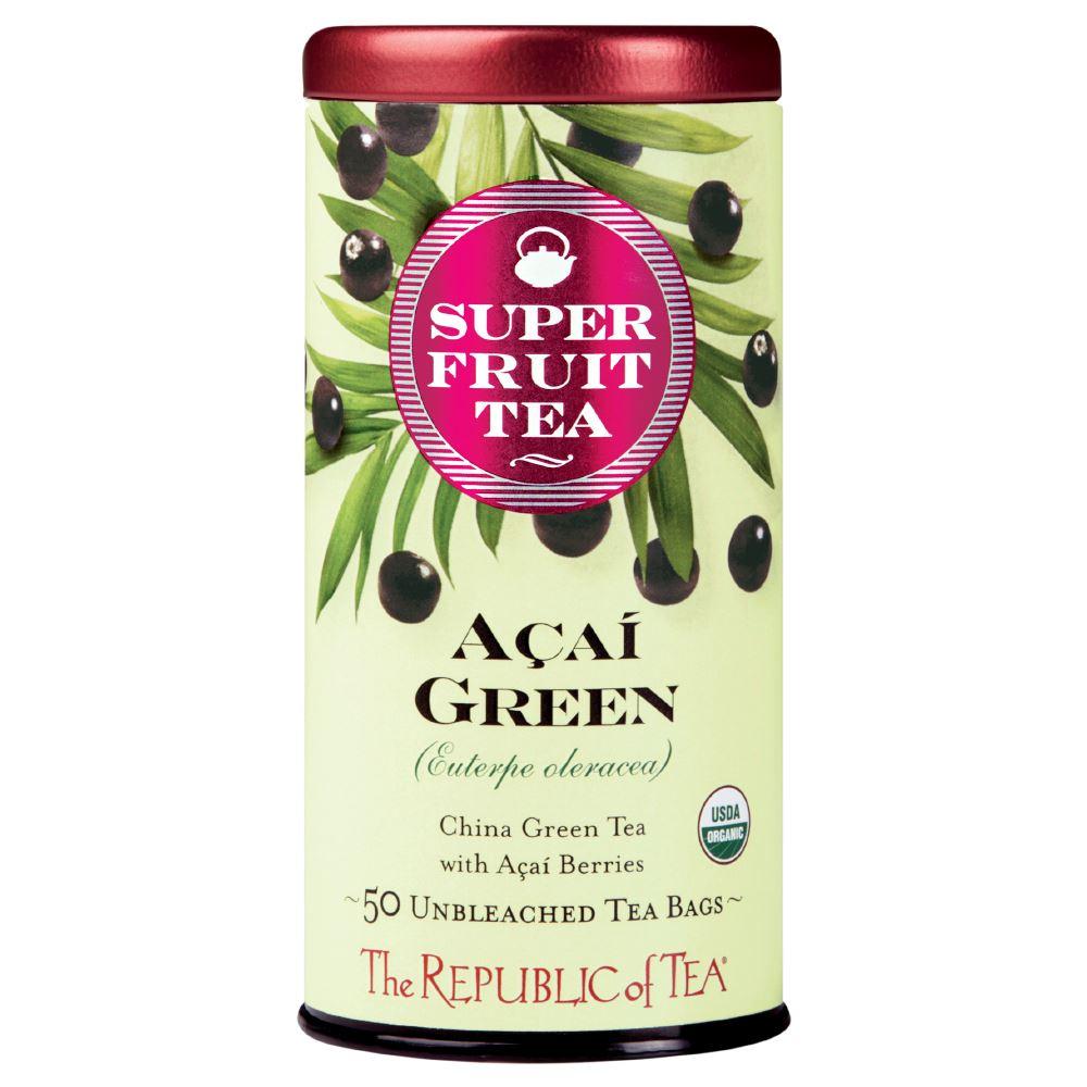 The Republic of Tea - Superfruit™ Organic Açaí Green (Case)