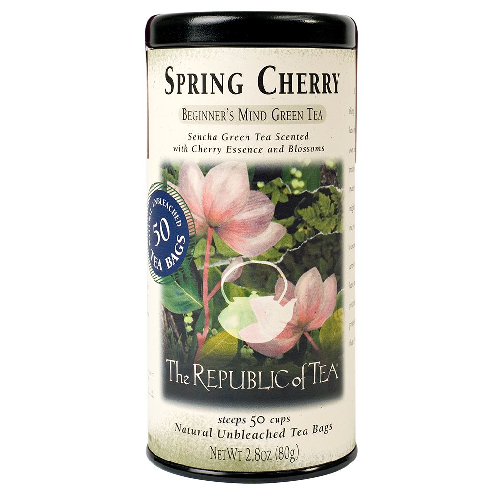 The Republic of Tea - Spring Cherry Green (Single)