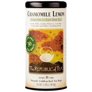 The Republic of Tea - Chamomile Lemon (Single)