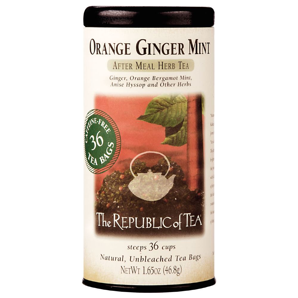 The Republic of Tea - Orange Ginger Mint (Case)