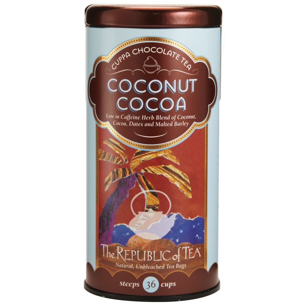 The Republic of Tea - Cuppa Chocolate Coconut Cocoa (Case)