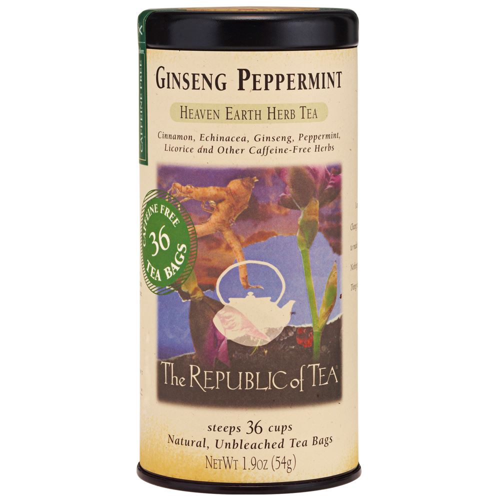 The Republic of Tea - Ginseng Peppermint (Single)