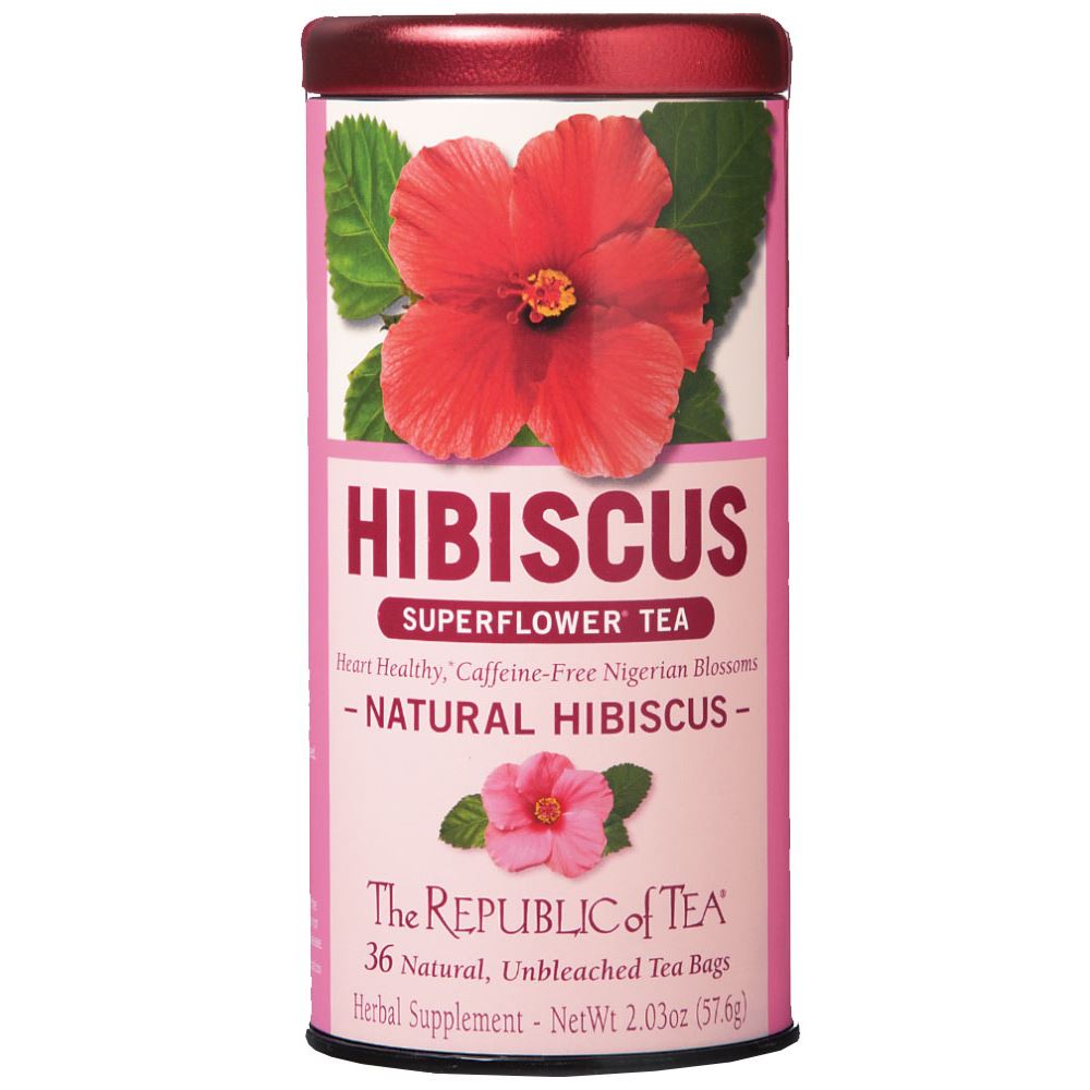 The Republic of Tea - Superflower® Hibiscus Natural (Single)