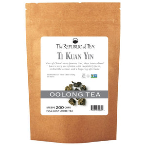 The Republic of Tea - Ti Kuan Yin Oolong Full-Leaf Bulk (1 lb)