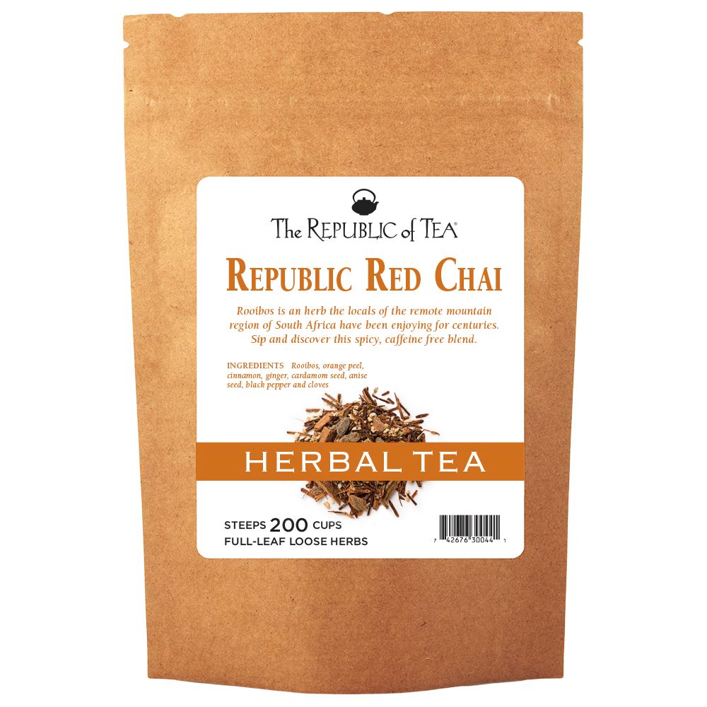 The Republic of Tea - Republic Chai¨ Red Full-Leaf Bulk Bag (1lb)