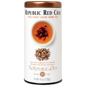 The Republic of Tea - Republic Chai® Red Full-Leaf (Case)
