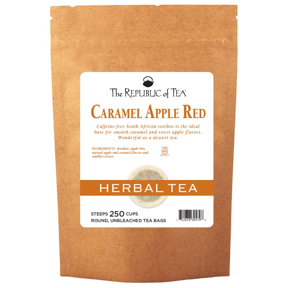 The Republic of Tea - RED Caramel Apple Bulk Bag (250 ct)