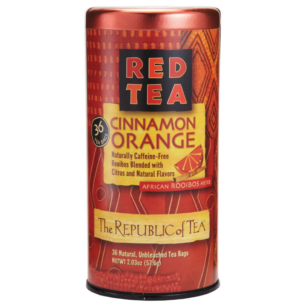 The Republic of Tea - RED Cinnamon Orange (Single)