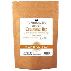 The Republic of Tea - RED Cedarberg Organic Bulk (250 ct)