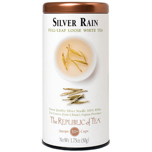 The Republic of Tea - Silver Rain White Full-Leaf (Case)