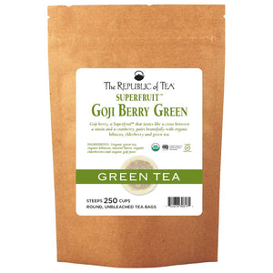 The Republic of Tea - Superfruit™ Organic Goji Berry Green Bulk Bag (250 ct)