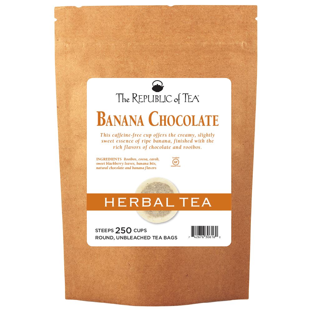 The Republic of Tea - Cuppa Chocolate Banana Red Bulk Bag (250 ct)