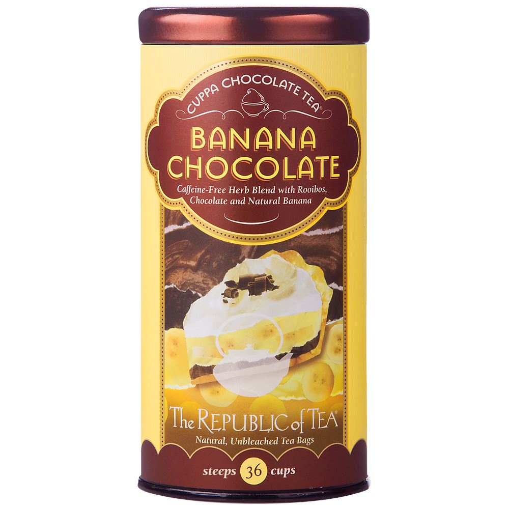 The Republic of Tea - Cuppa Chocolate Banana Red (Case)