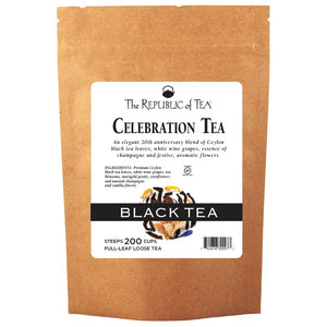 The Republic of Tea - Celebration Tea Black Full-Leaf Bulk Bag (1 lb)