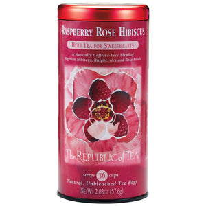 The Republic of Tea - Raspberry Rose Hibiscus (Case)