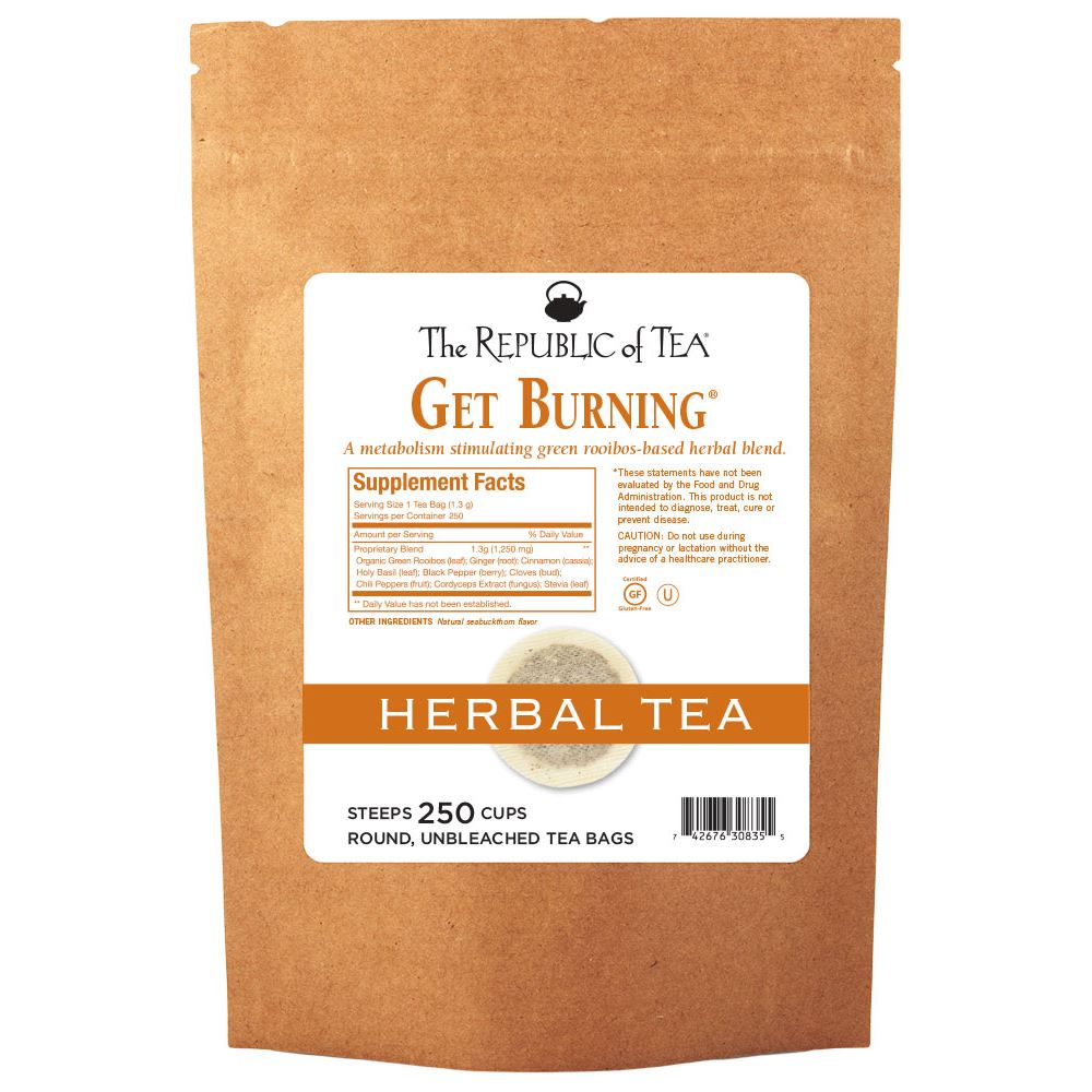 The Republic of Tea - get burning® - No. 22 Bulk Bag (250 ct)