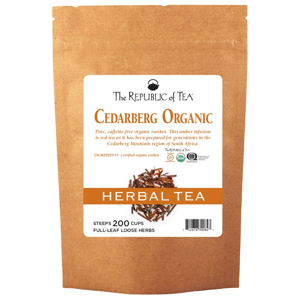 The Republic of Tea - RED Cedarberg Organic Full-Leaf Bulk Bag (1 lb)