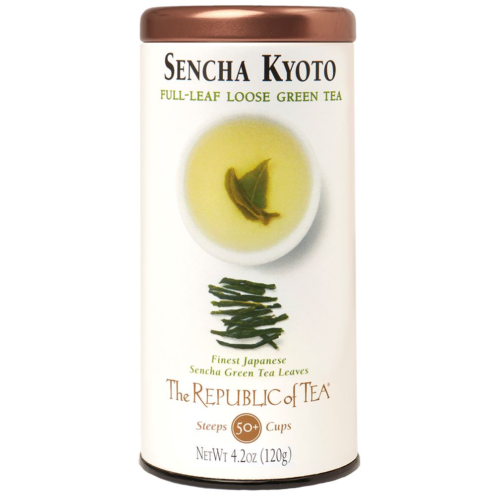 The Republic of Tea - Sencha Kyoto Green Full-Leaf (Case)