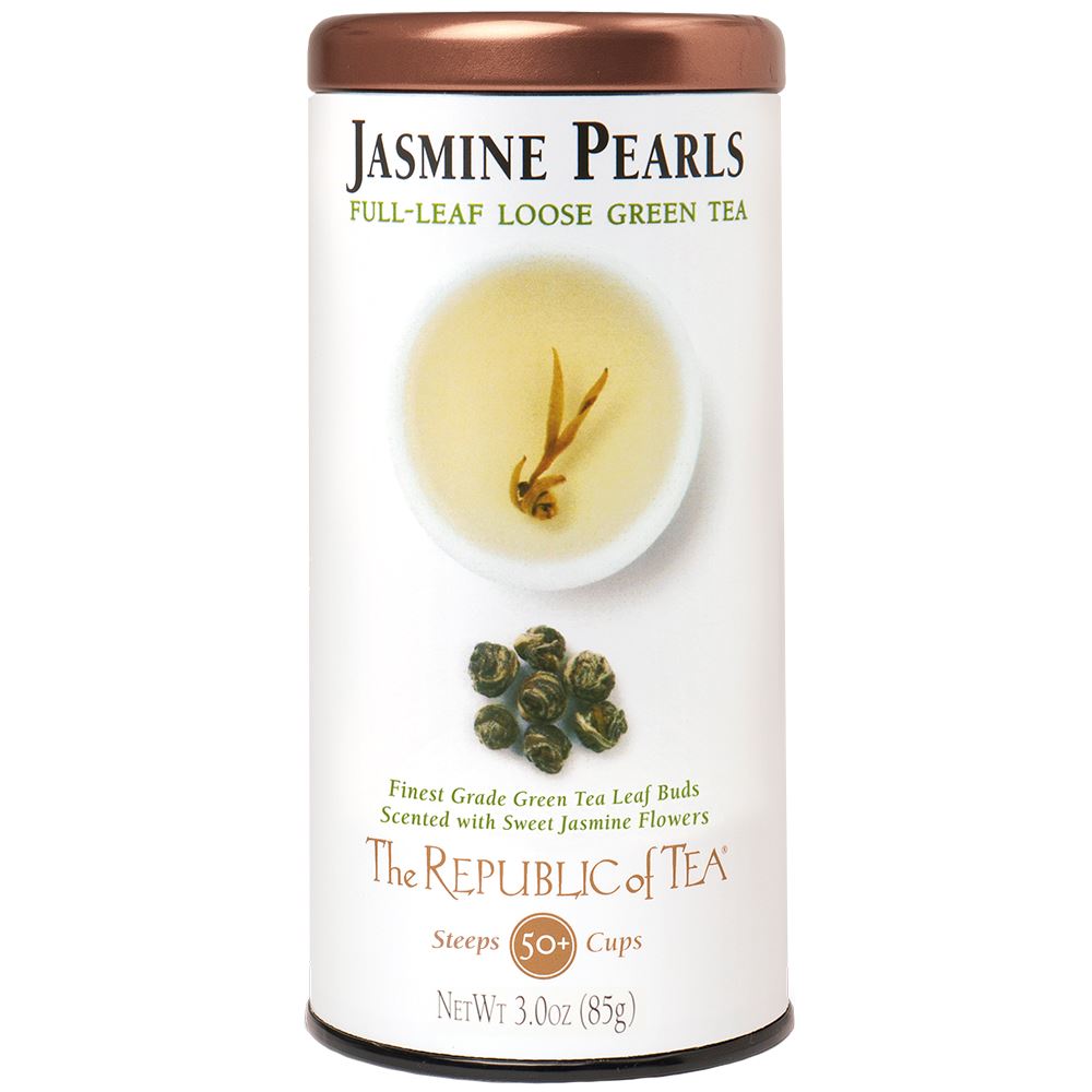 The Republic of Tea - Jasmine Pearls Green Full-Leaf (Single)