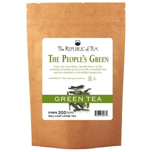 The Republic of Tea - The People's Green Full-Leaf Bulk Bag (1 lb)