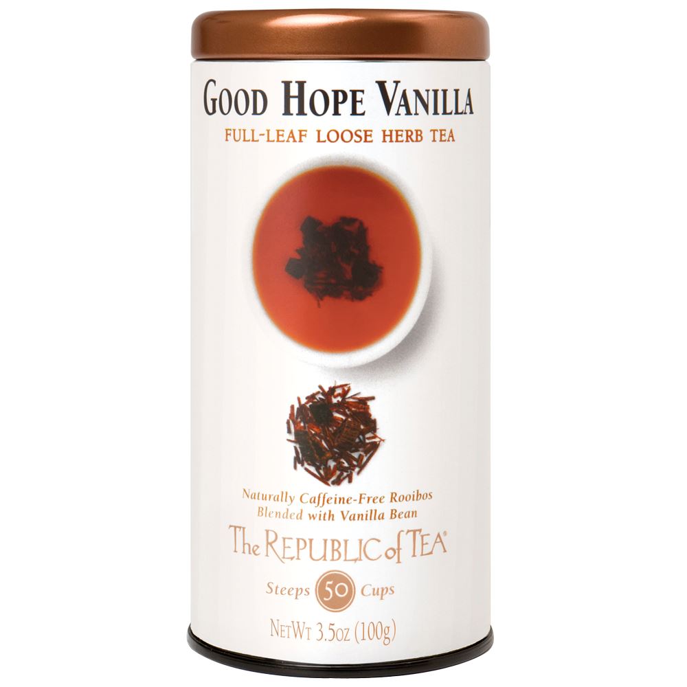The Republic of Tea - RED Good Hope Vanilla Full-Leaf (Case)