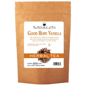 The Republic of Tea - RED Good Hope Vanilla Full-Leaf Bulk Bag (1 lb)