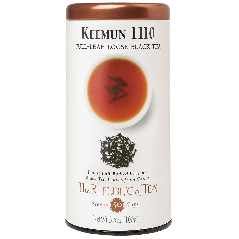 The Republic of Tea - Keemun 1110 Black Full-Leaf (Case)