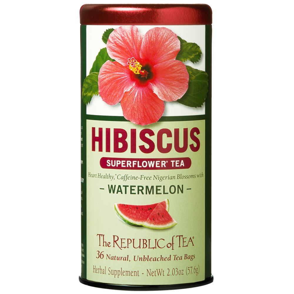 The Republic of Tea - Superflower® Hibiscus Watermelon (Case)