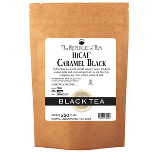 The Republic of Tea - HiCAF® Caramel Black Bulk Bag (250 ct)