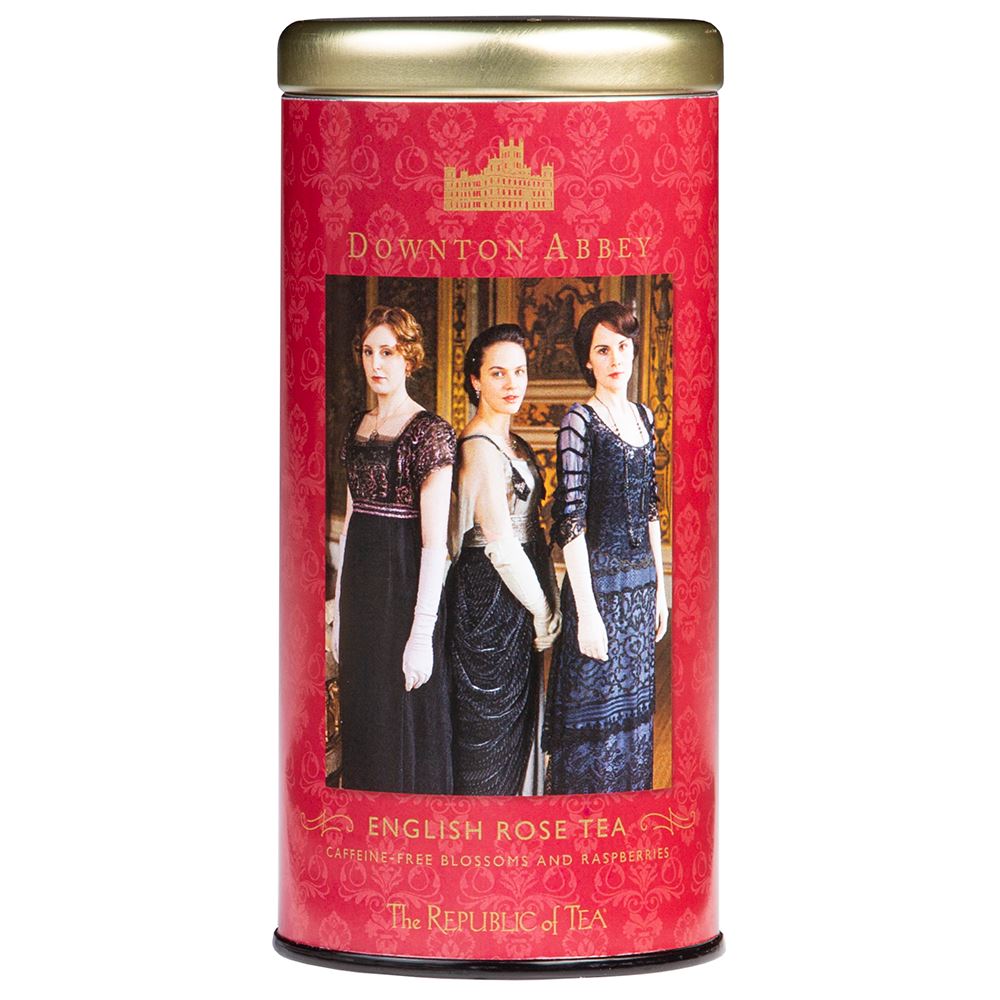The Republic of Tea - Downton Abbey® English Rose (Case)