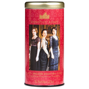 The Republic of Tea - Downton Abbey® English Rose (Case)