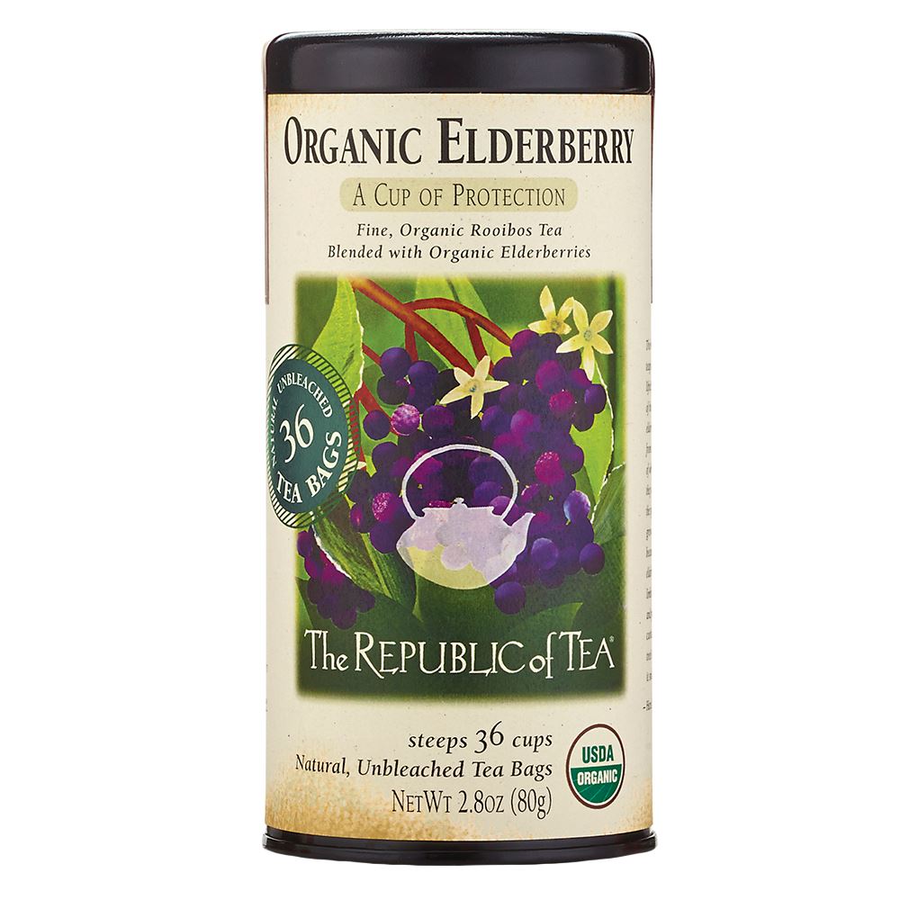 The Republic of Tea - Organic Elderberry Red (Case)