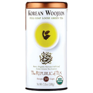 The Republic of Tea - Organic Korean Woojeon Green Full-Leaf (Single)
