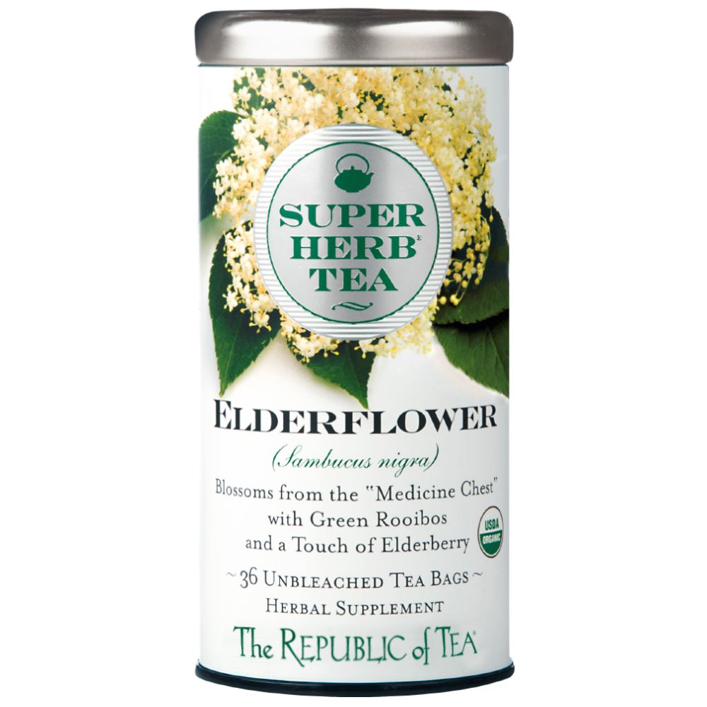 The Republic of Tea - SuperHerb® Organic Elderflower (Case)