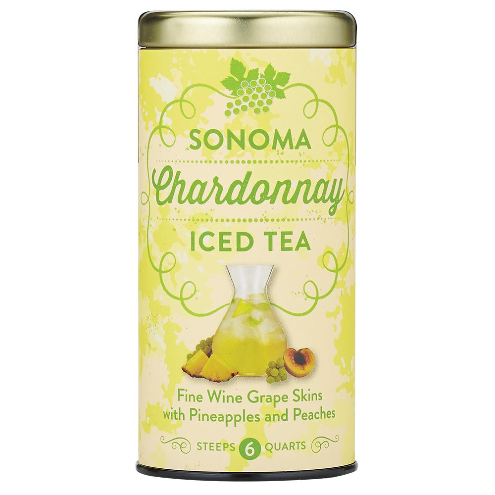 The Republic of Tea - Sonoma Chardonnay Herbal Iced Tea Pouches (Case)