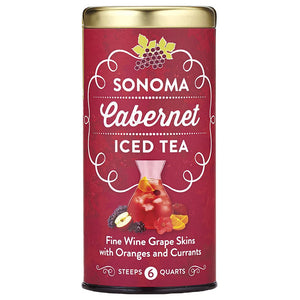 The Republic of Tea - Sonoma Cabernet Herbal Iced Tea Pouches (Case)