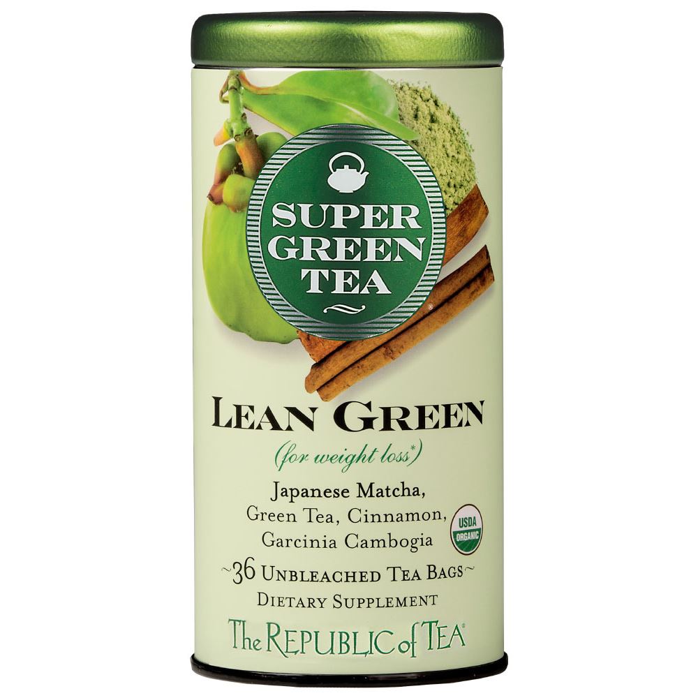 The Republic of Tea - SuperGreen Organic Lean Green (Single)