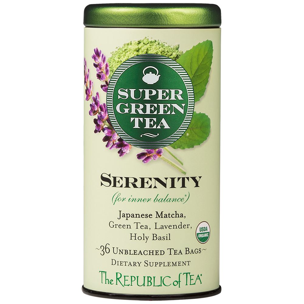 The Republic of Tea - SuperGreen Organic Serenity (Case)