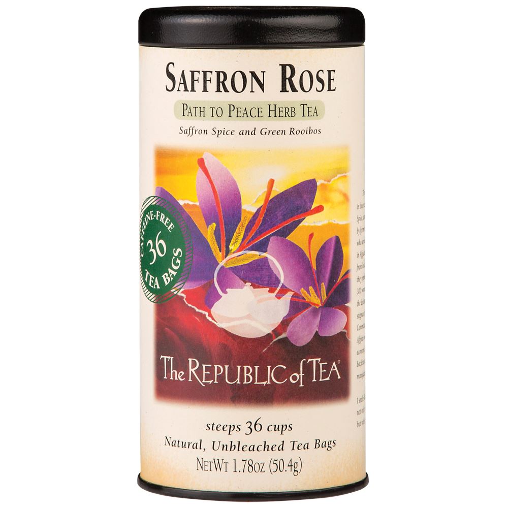The Republic of Tea - Saffron Rose (Single)