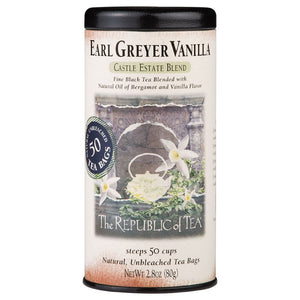 The Republic of Tea - Earl Greyer Vanilla (Single)