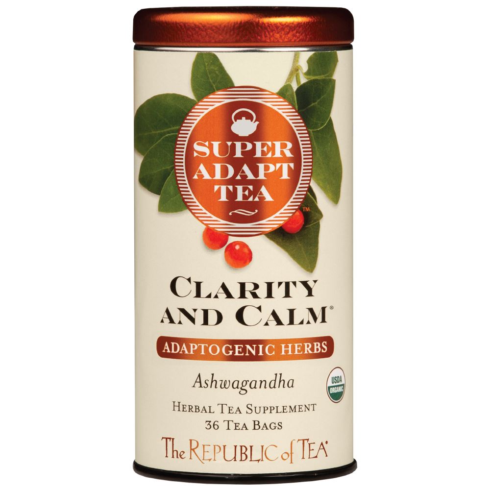 The Republic of Tea - SuperAdapt™ Organic Clarity and Calm® Herbal (Case)