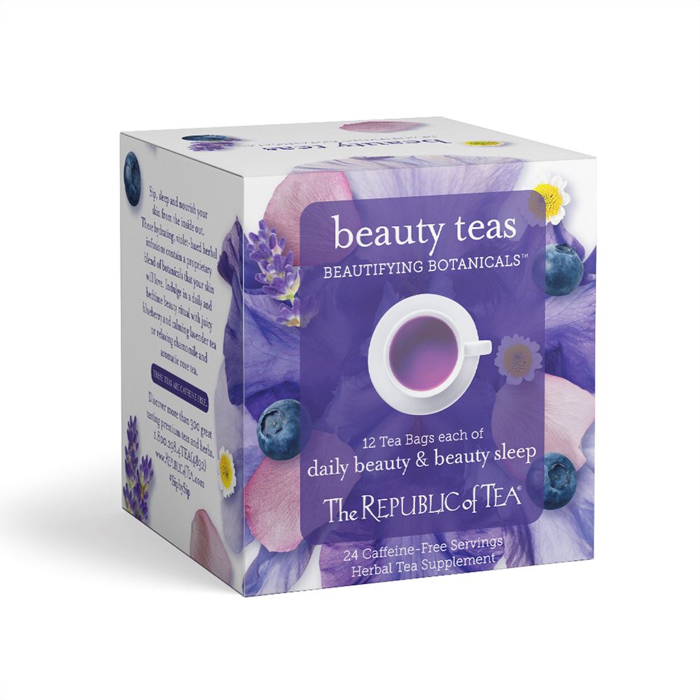 The Republic of Tea - Beautifying Botanicals® Daily Beauty Overwraps (50 Bags)