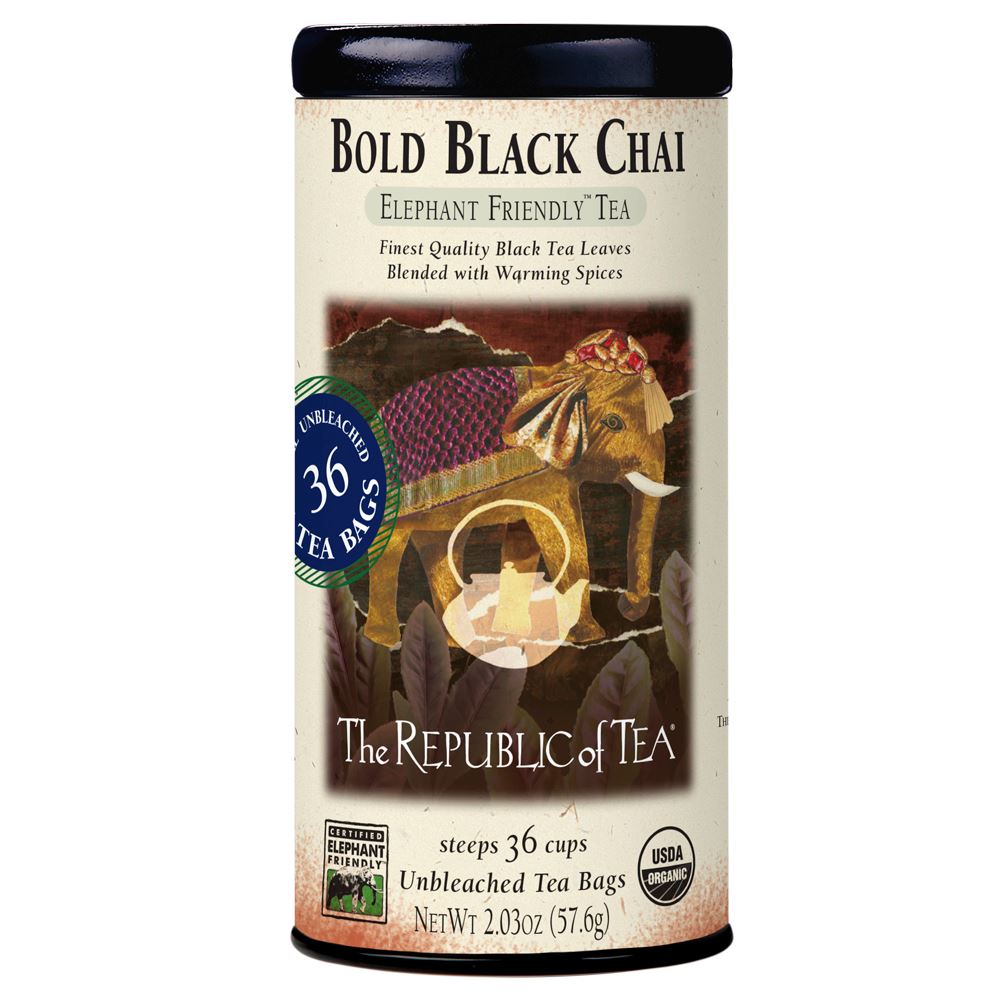 The Republic of Tea - Bold Black Chai (Case)