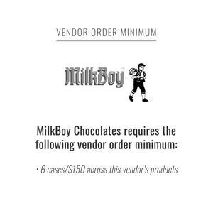 MilkBoy Swiss Chocolates - White Chocolate with Bourbon Vanilla