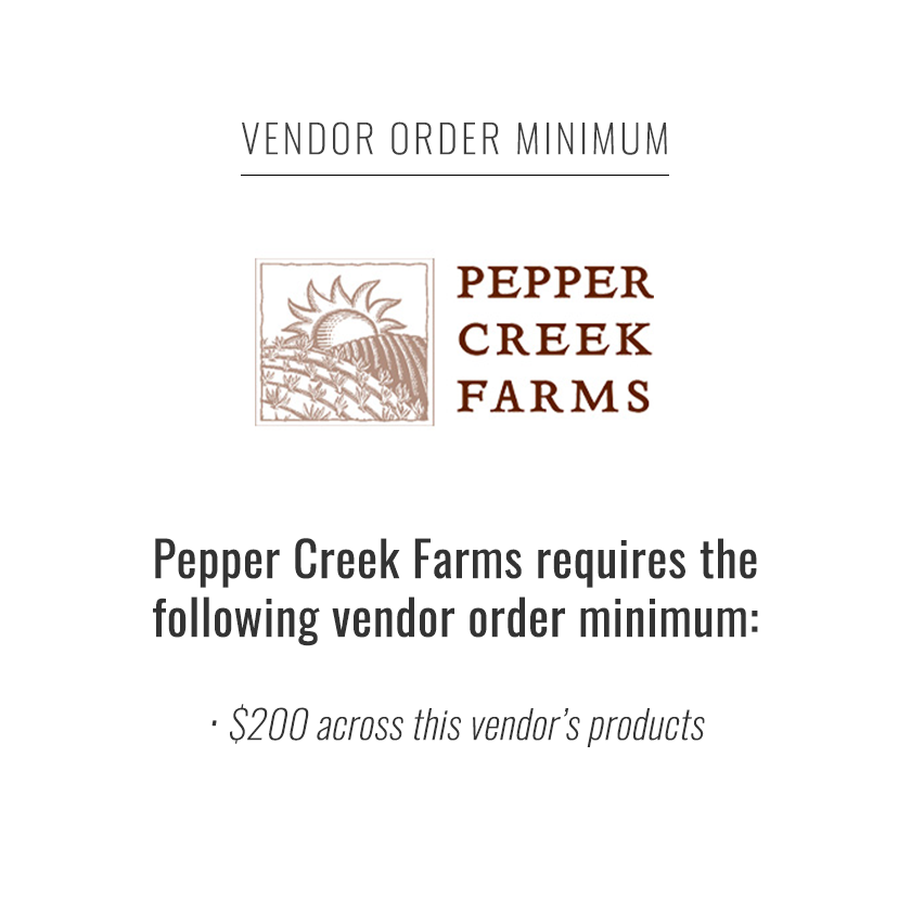 Pepper Creek Farms - Ginger